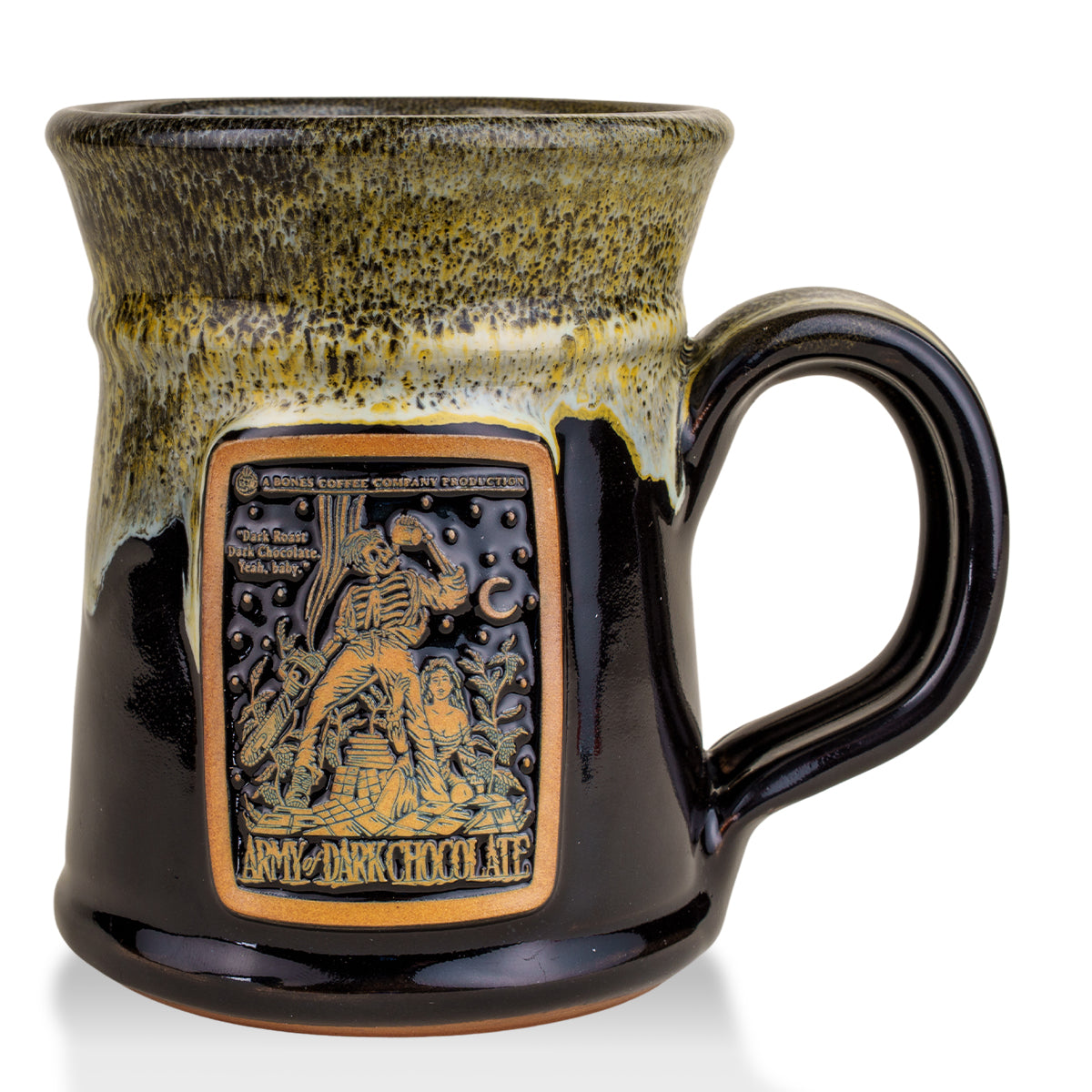Army of Dark Chocolate Handthrown Mug