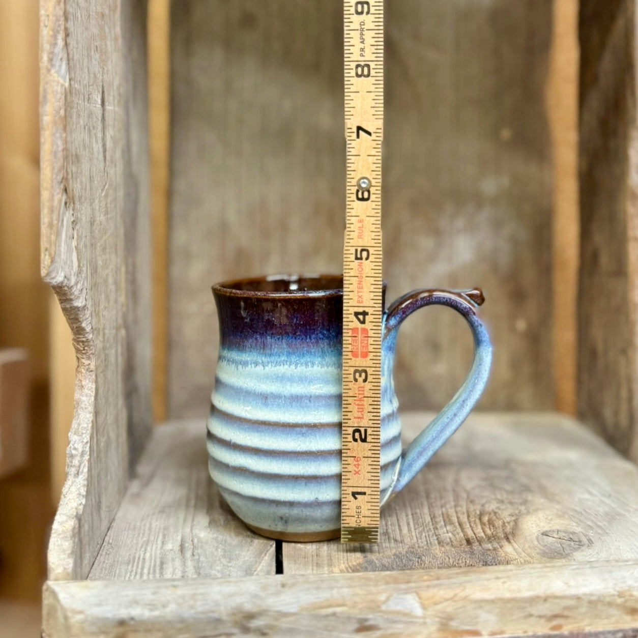 Ridged Mug {Cascades}