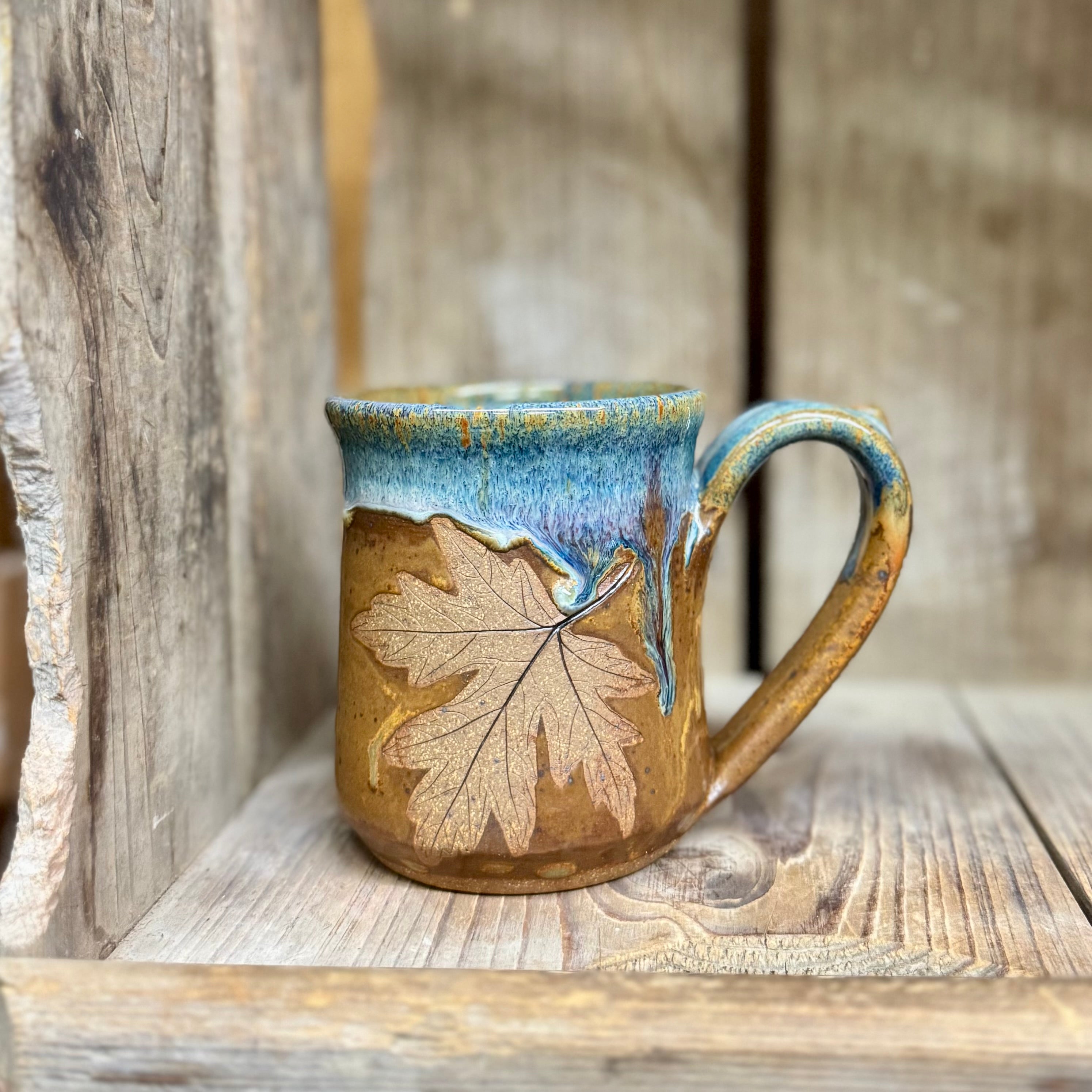 Leaf Mug {Pan for Gold}