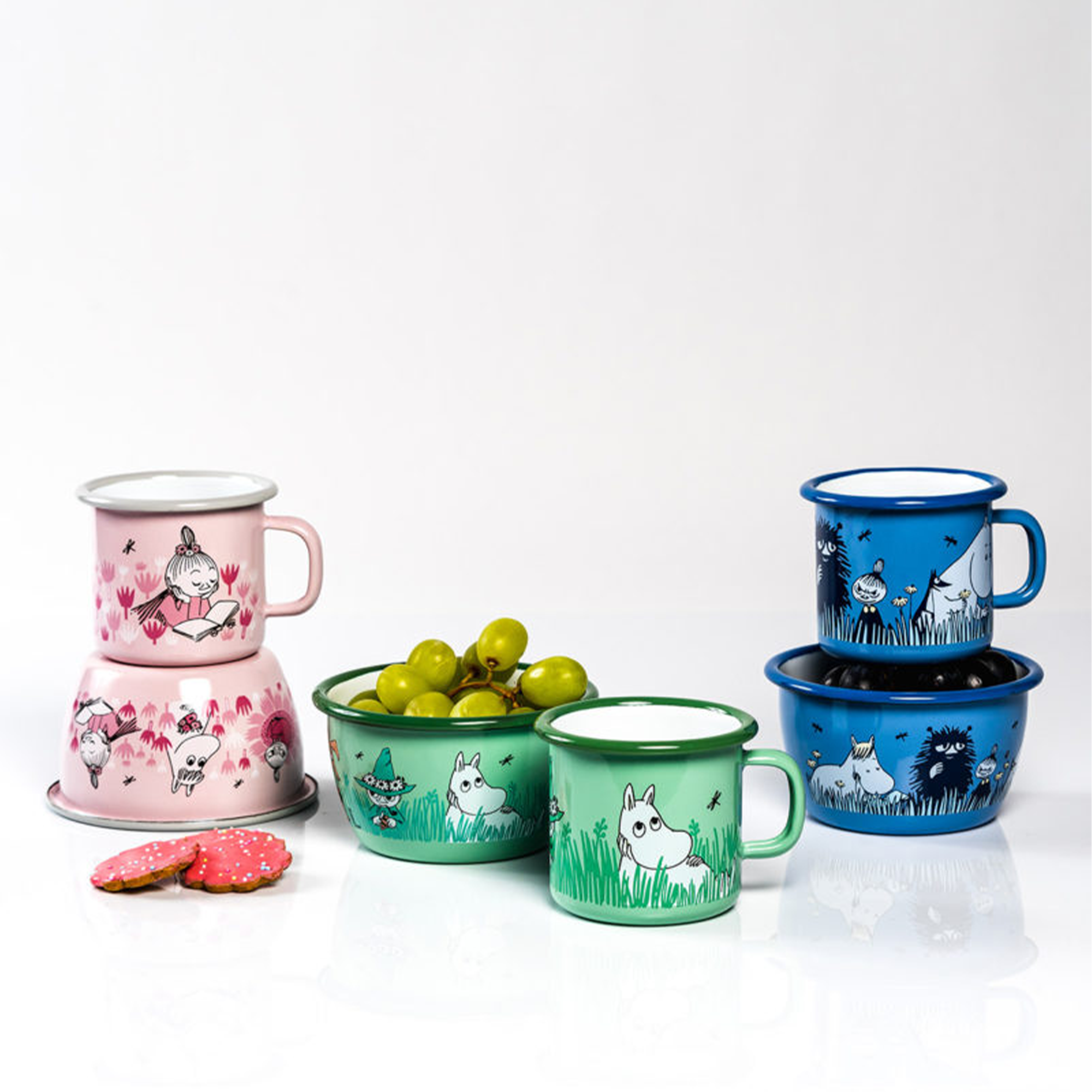 Muurla Moomin Girls Children's Enamel Mug