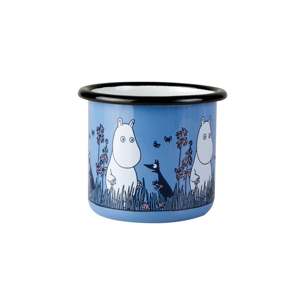 Muurla Moomin Friends Blue Enamel Children's Mug