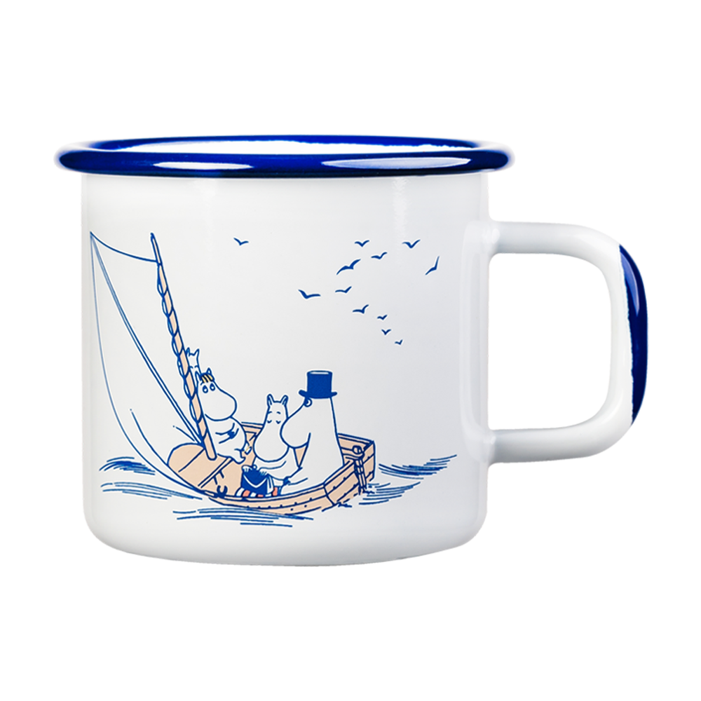 Muurla Moomin Sailors Enamel Mug
