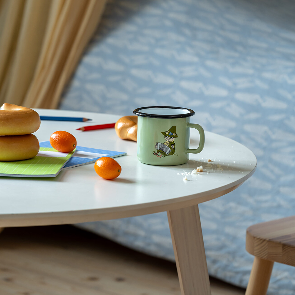 Muurla Moomin Snufkin Enamel Children's Mug
