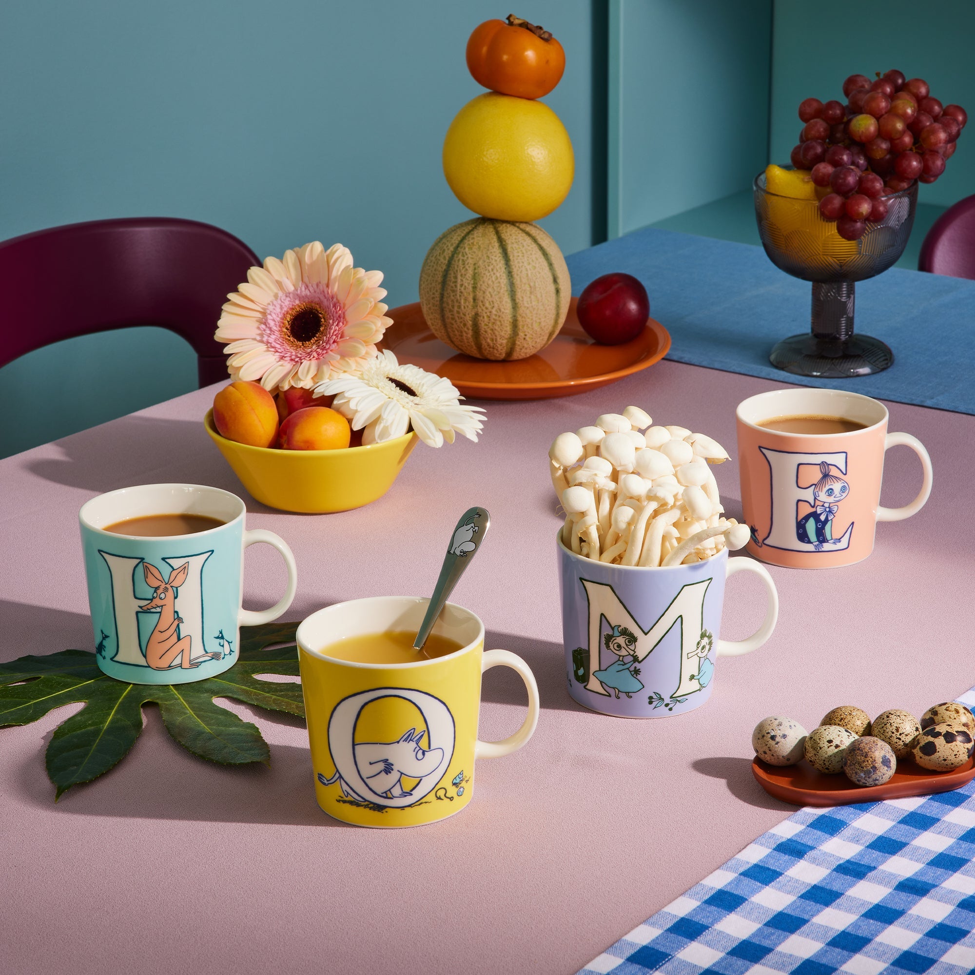 Arabia Moomin ABC Large Mug - H