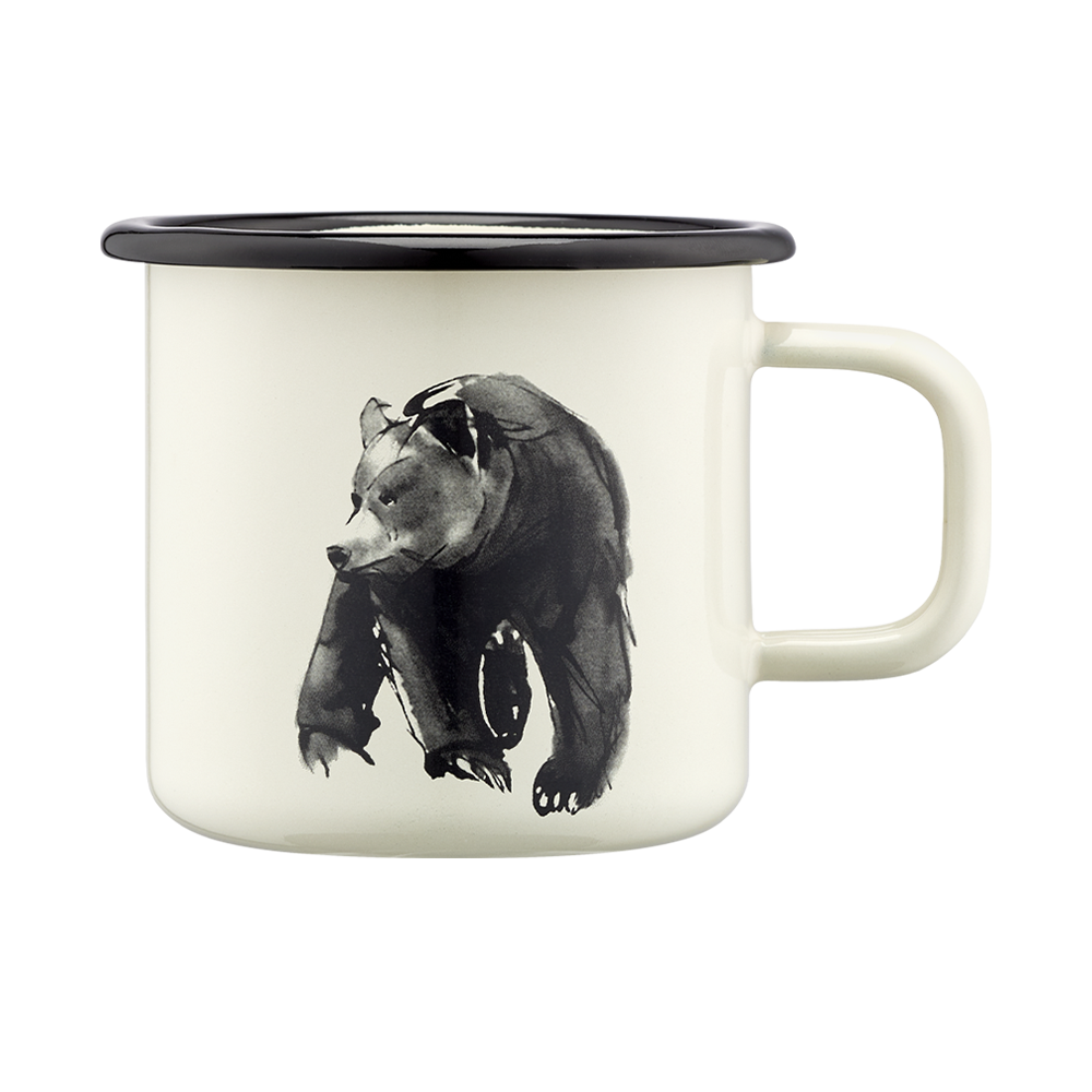 Muurla Teemu J?rvi Bear Enamel Mug