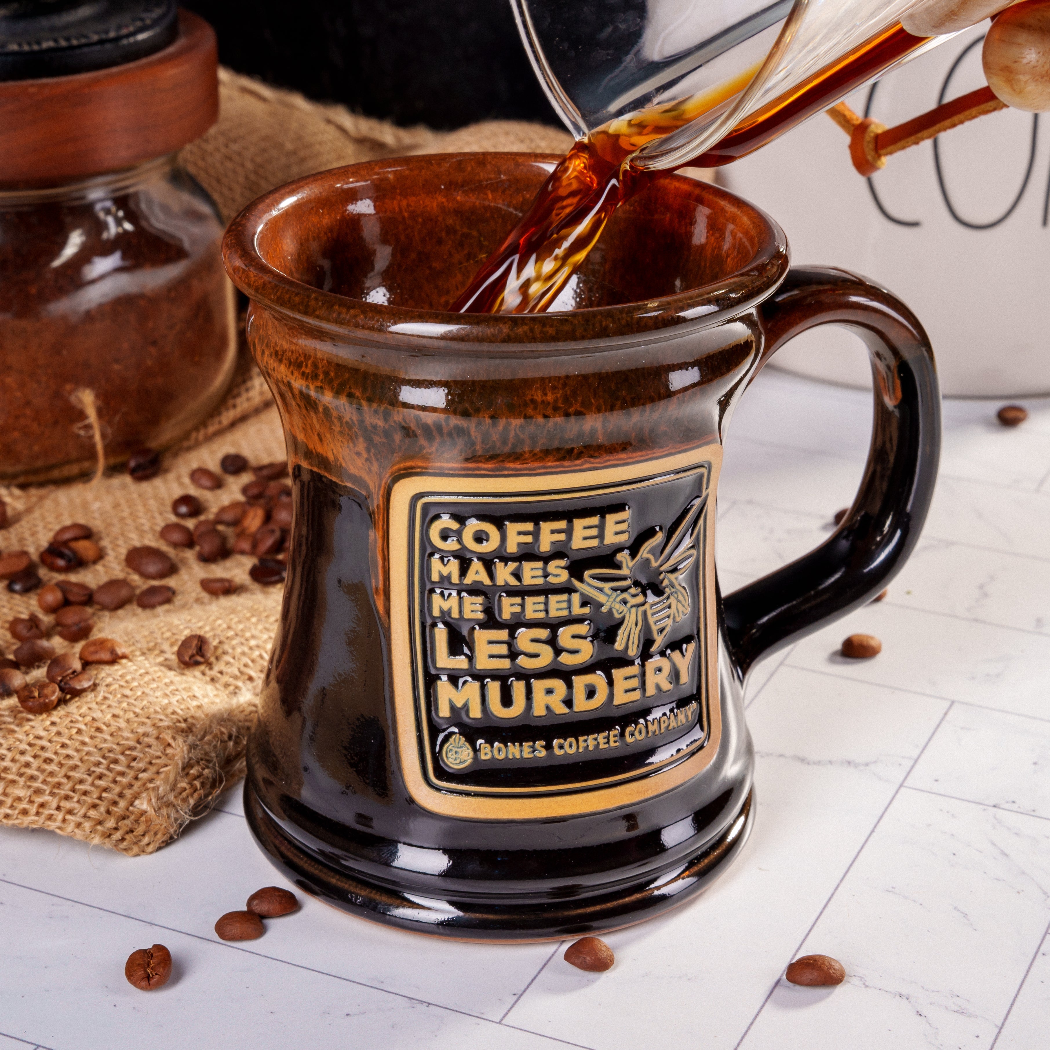 Murder Hornet Handthrown Mug