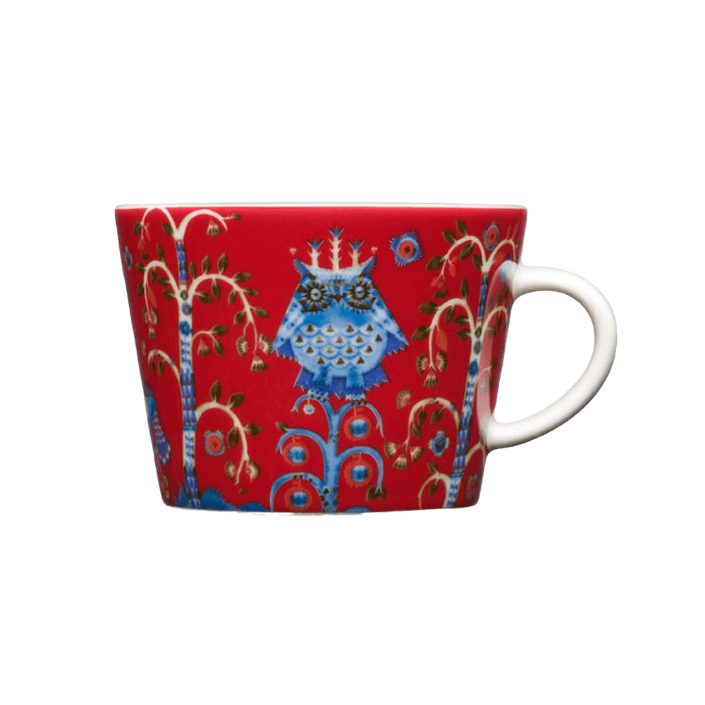 "iittala Taika Red Coffee Cup - 6.75"""