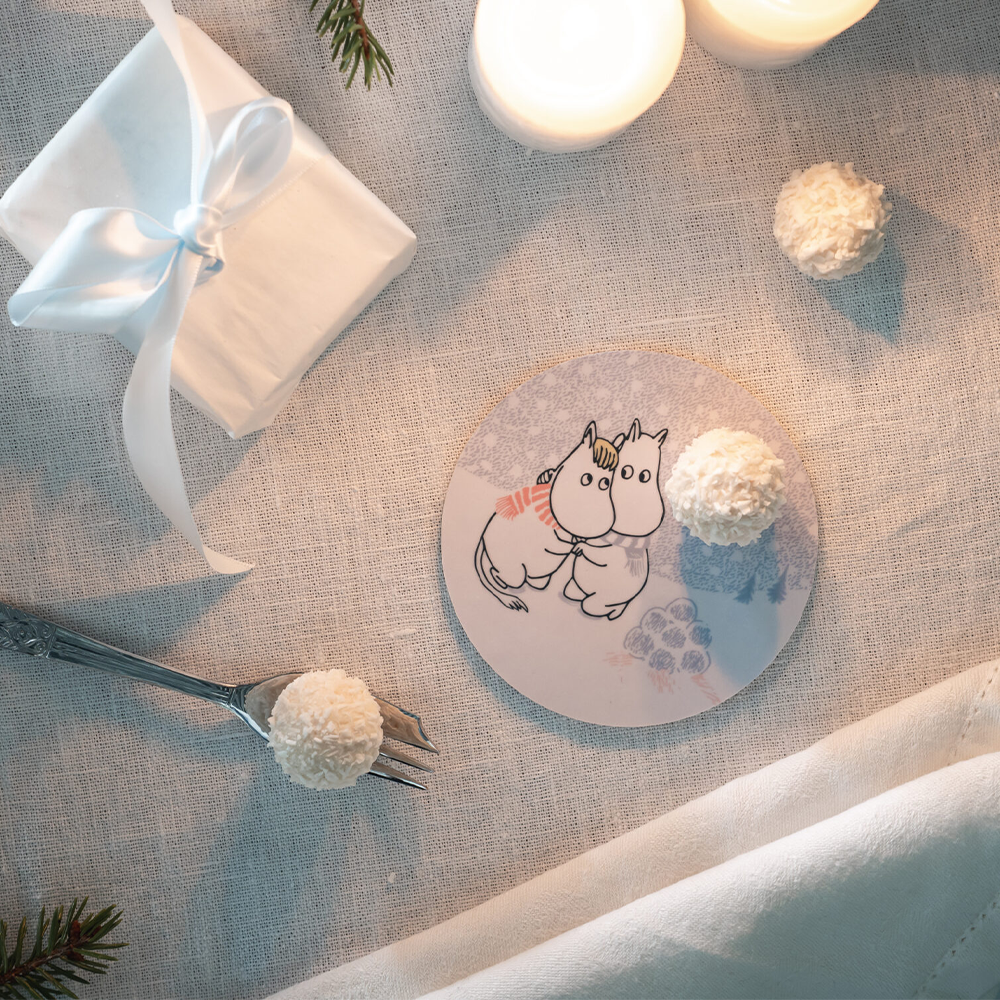 Muurla Moomin Let It Snow Coaster