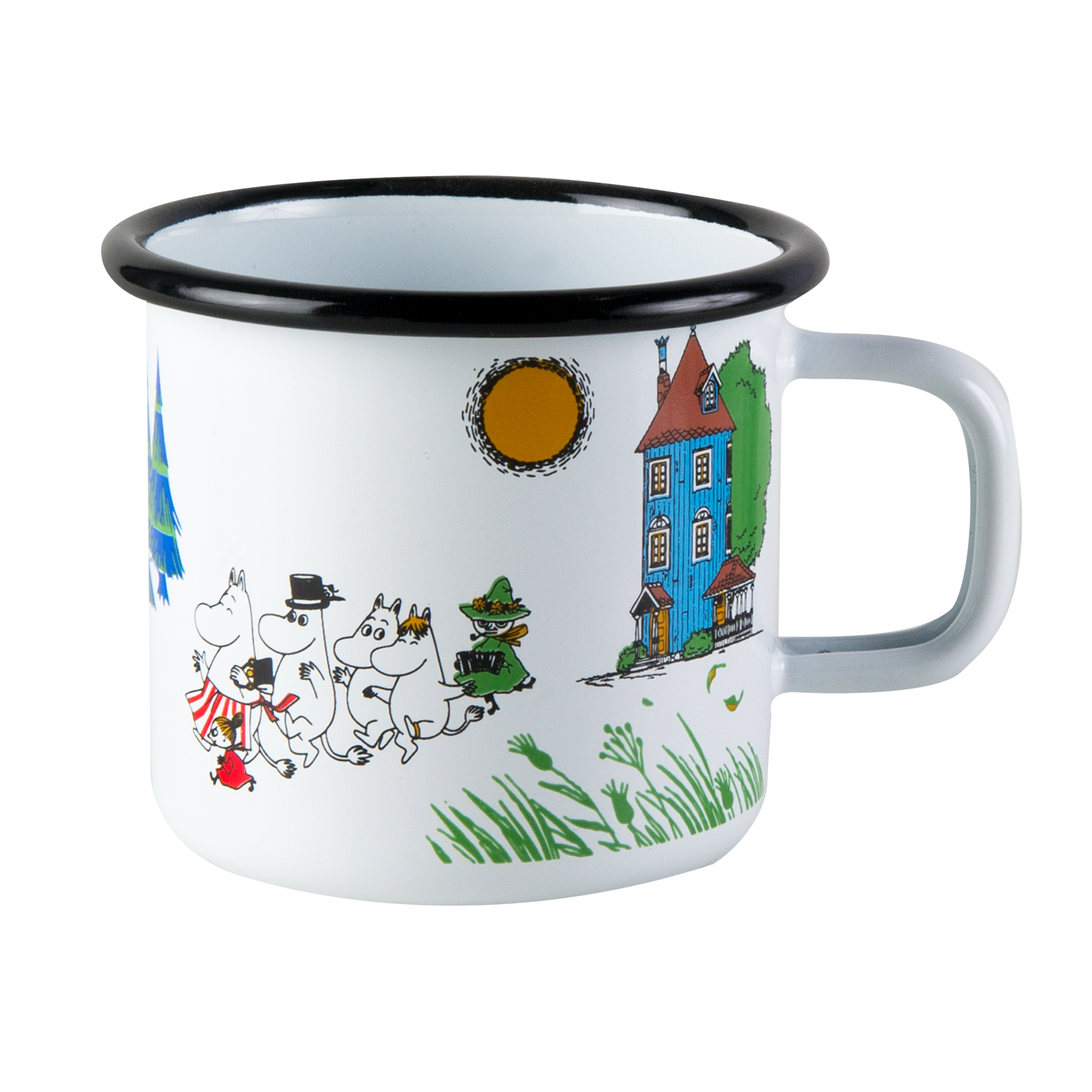 Muurla Moomin Enamel Mug Moominvalley