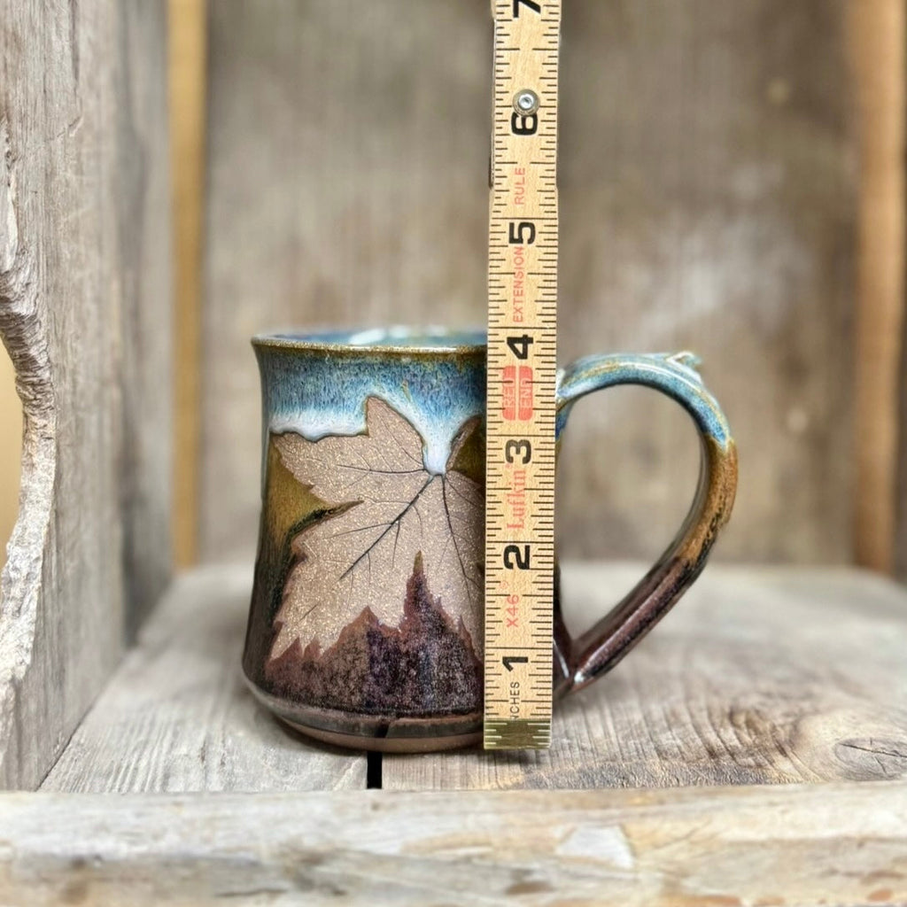 Brandon Leaf Mug {Earth and Sky}