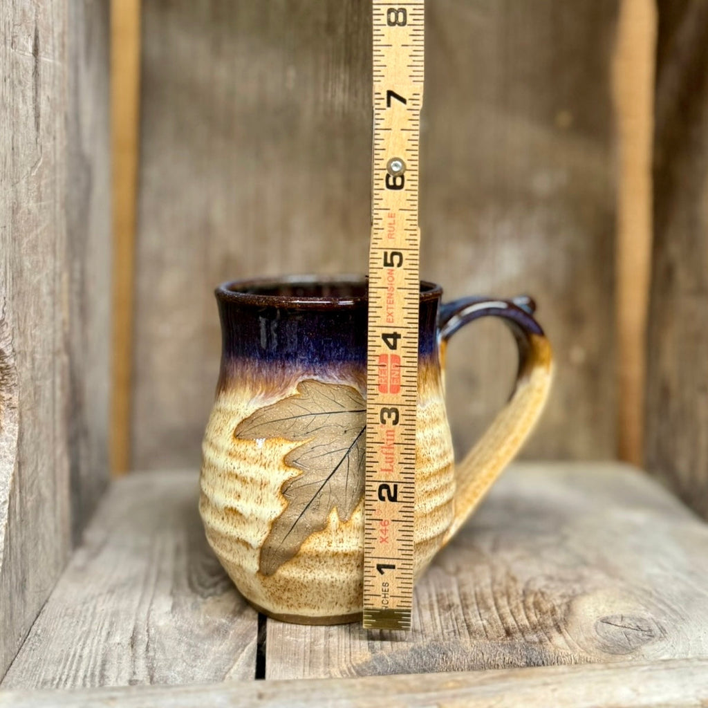 Leaf Mug {Sunflower Field}