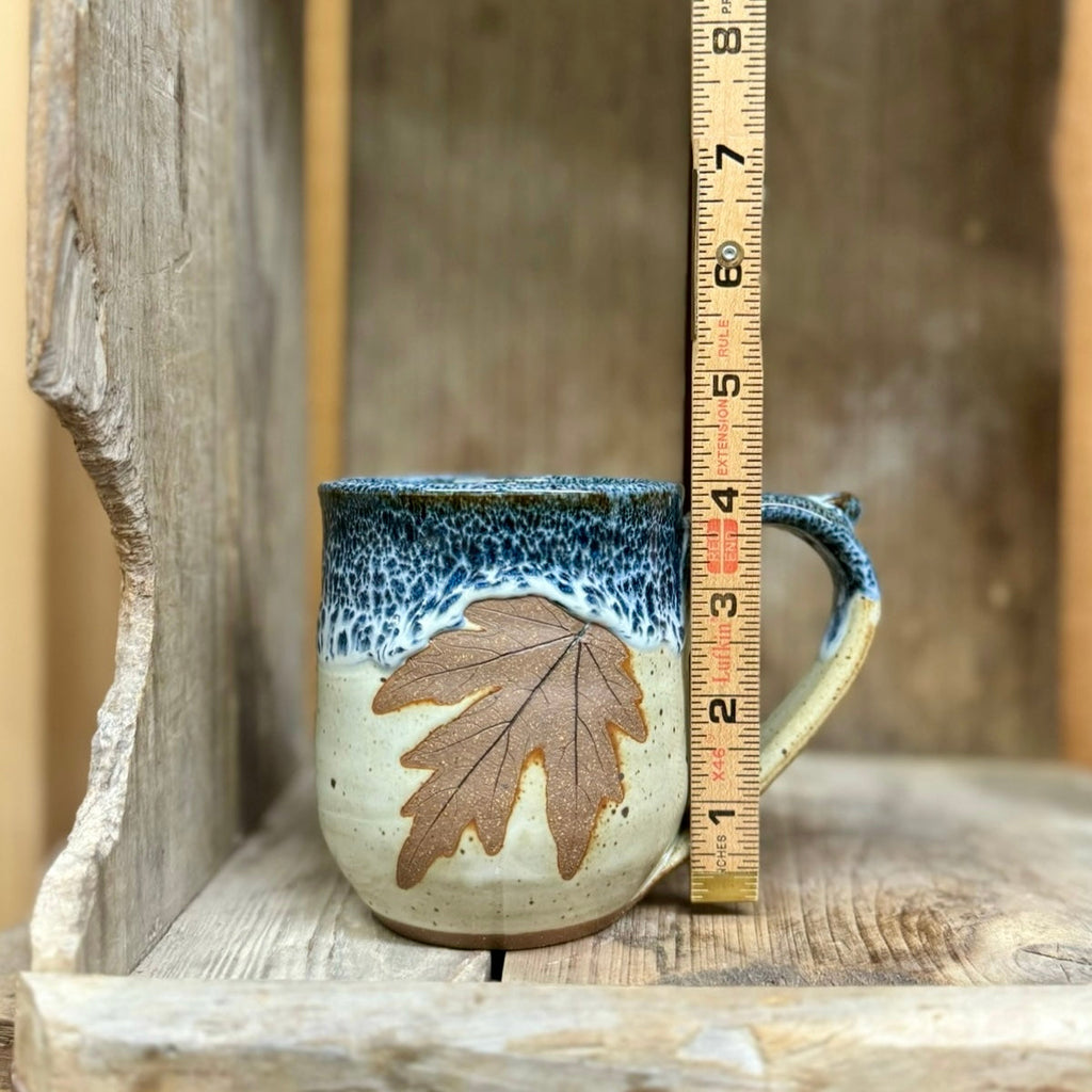 Leaf Mug {Blueberry}