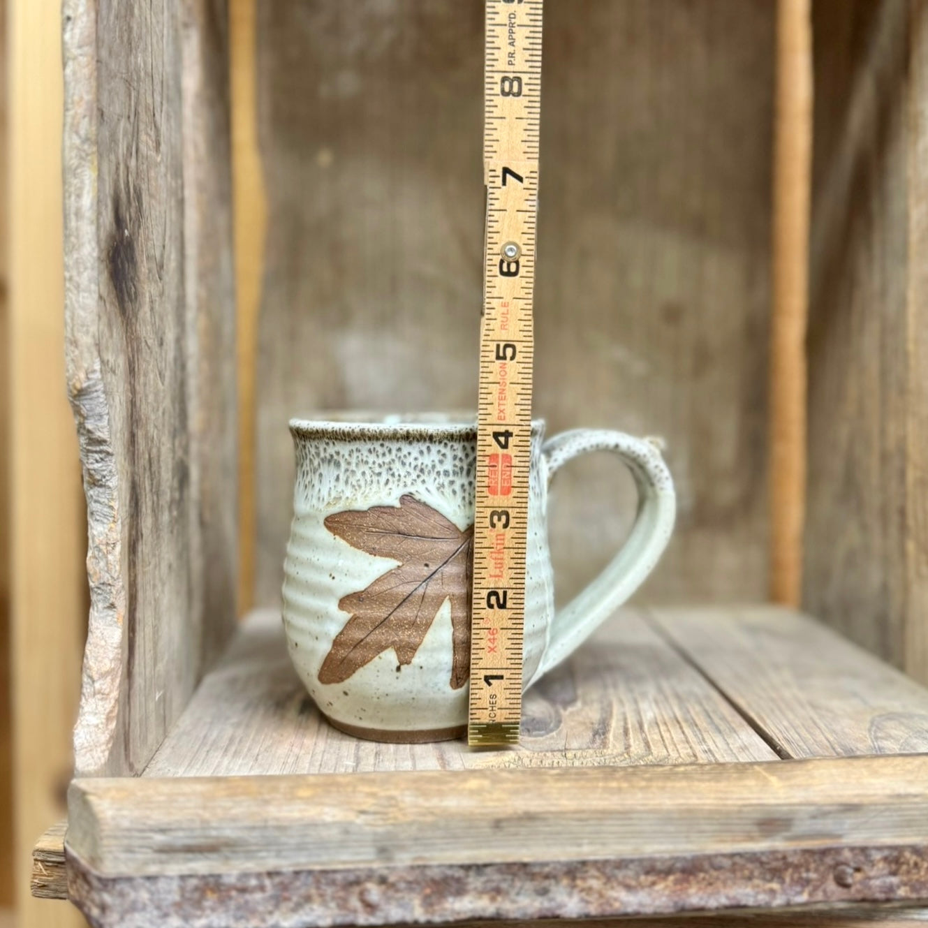 Leaf Mug {Vanilla Bean}