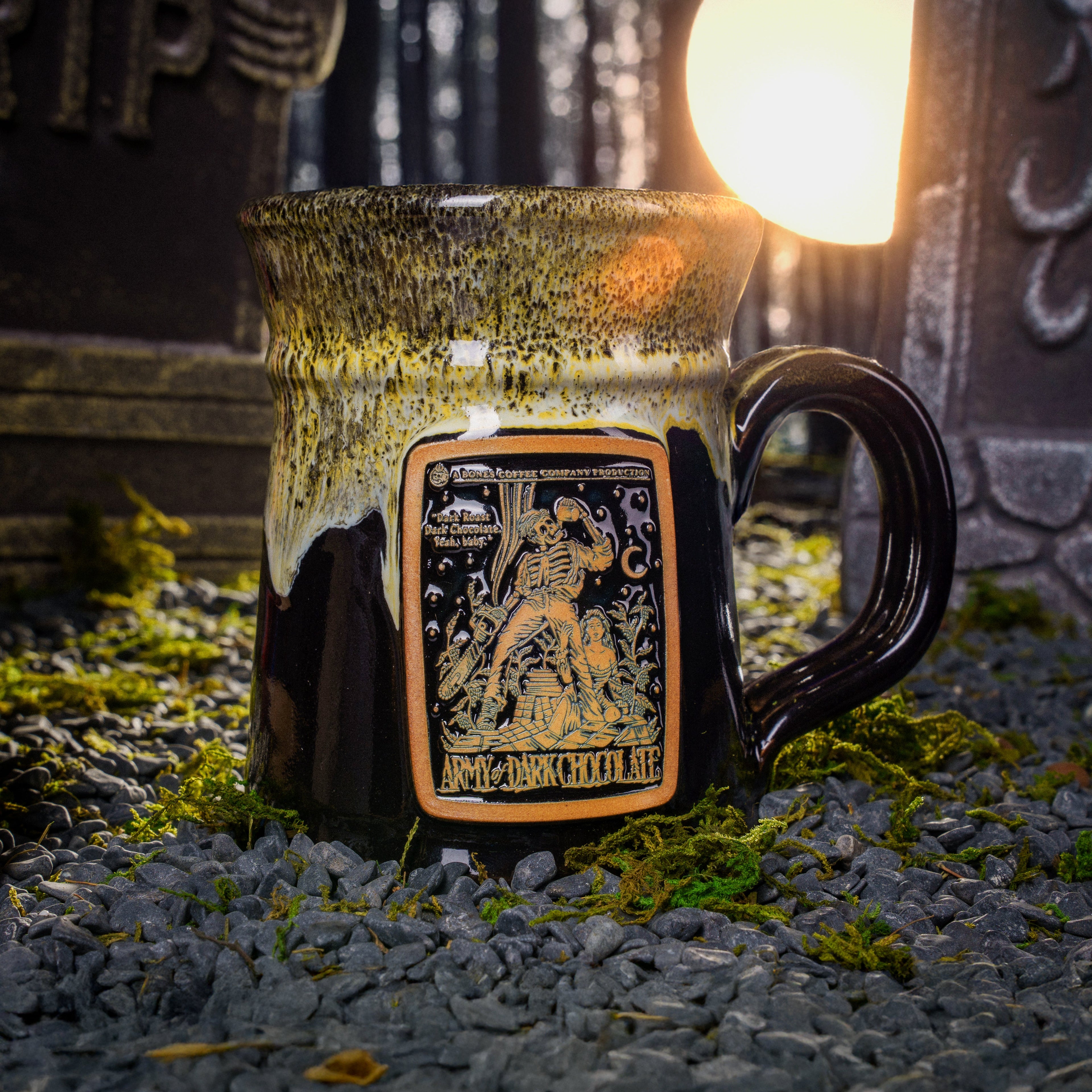 Army of Dark Chocolate Handthrown Mug