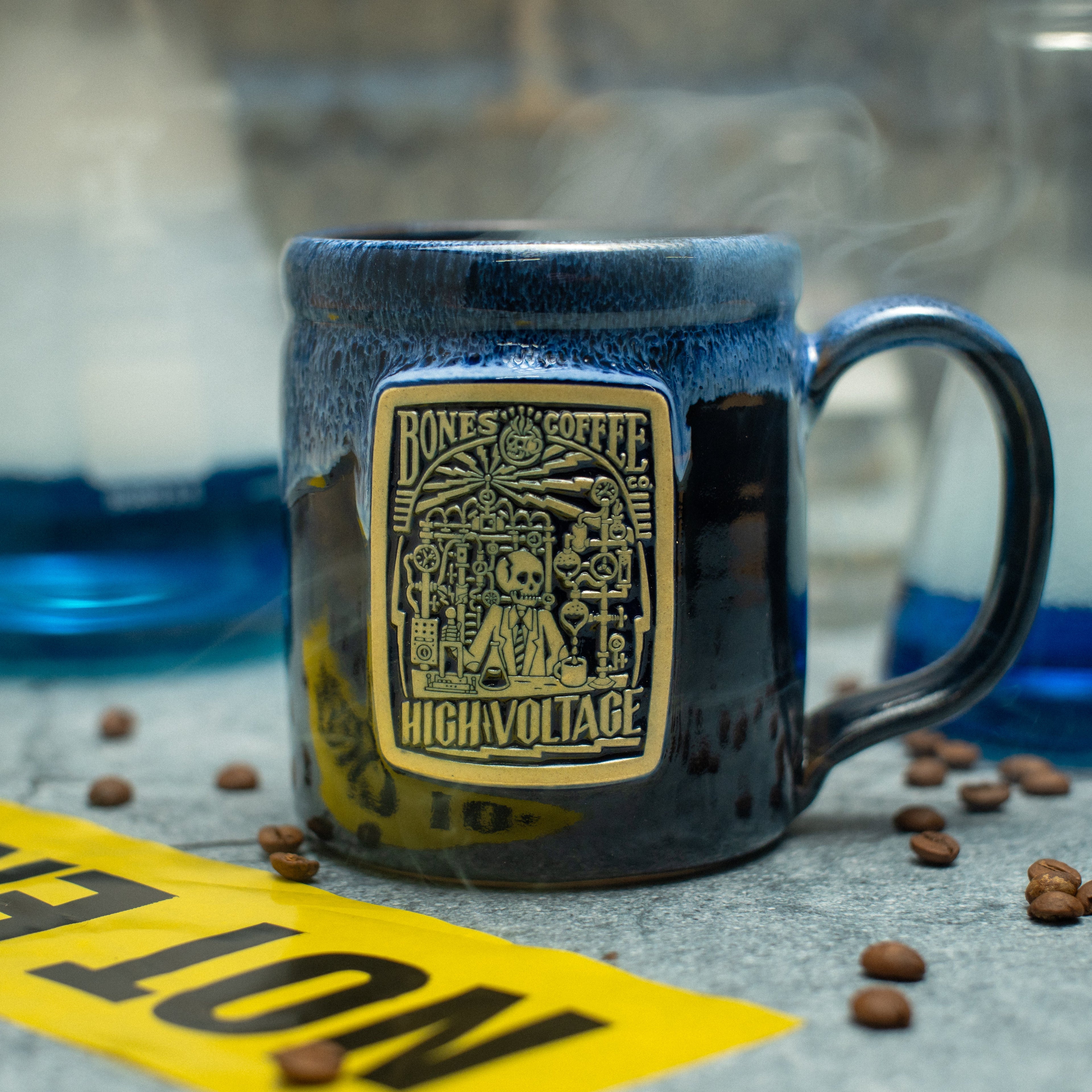 High Voltage Handthrown Mug