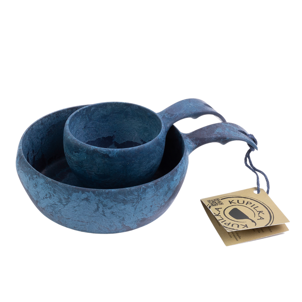 "Kupilka Cup & Bowl Gift Set, blueberry"