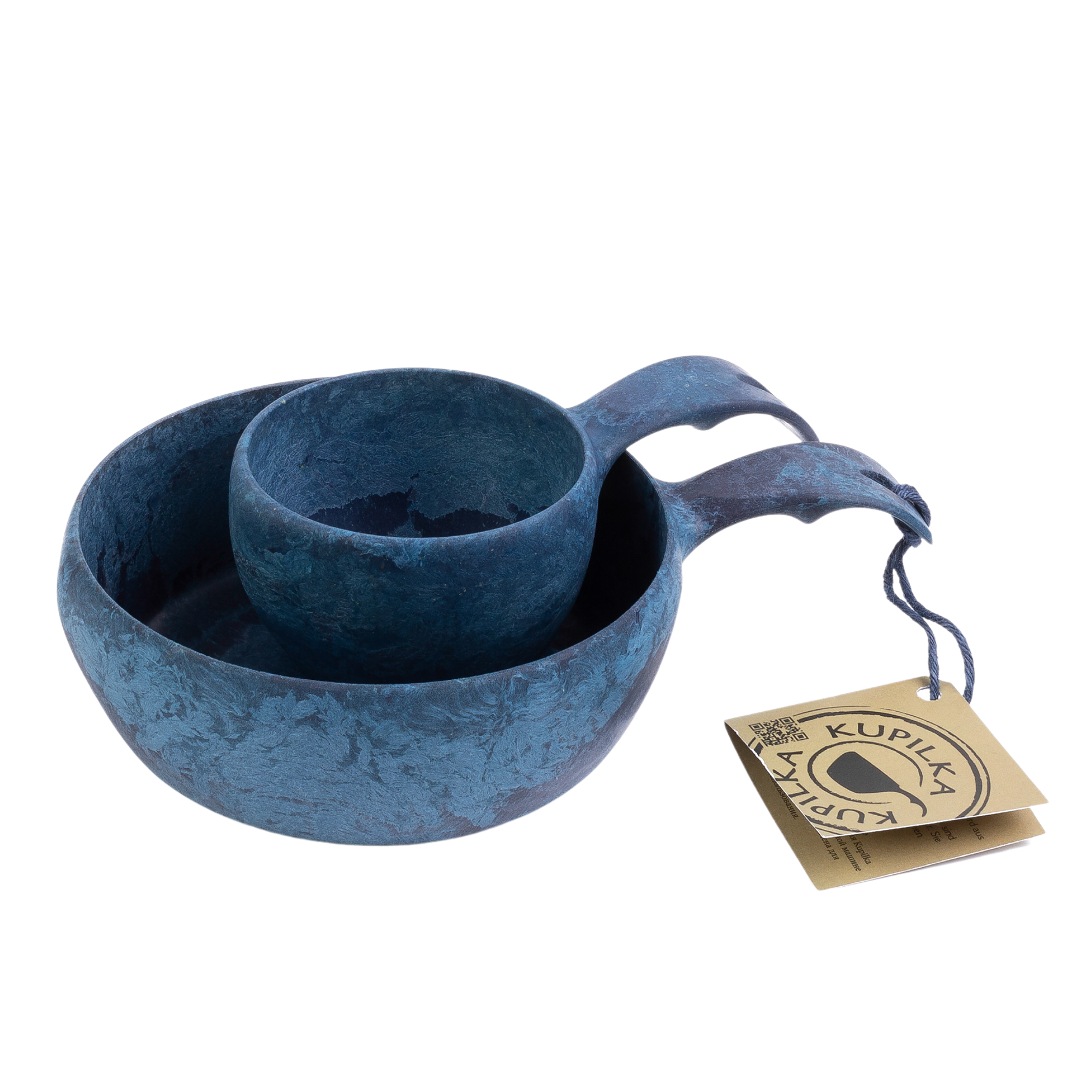 "Kupilka Cup & Bowl Gift Set, blueberry"