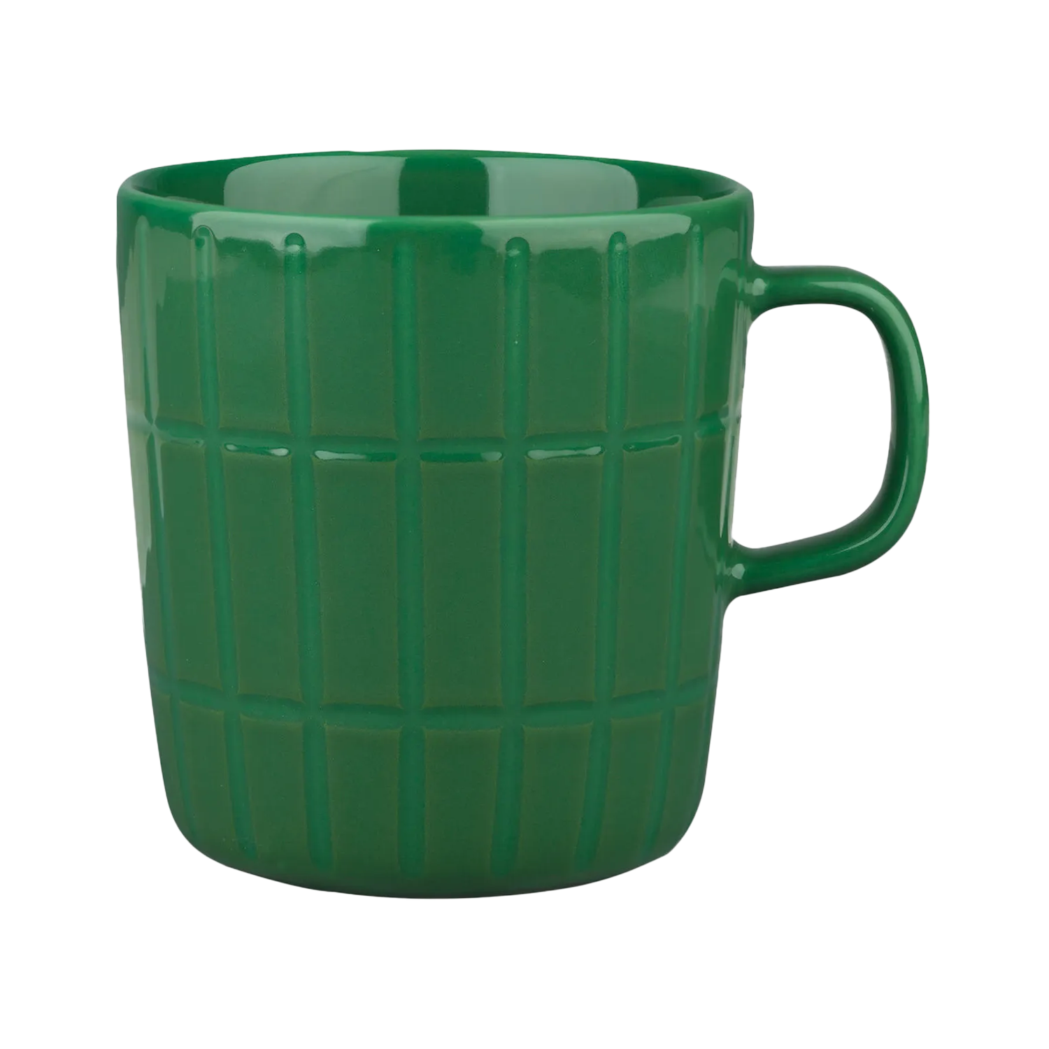 "Marimekko Tiiliskivi Large Mug, dark green"