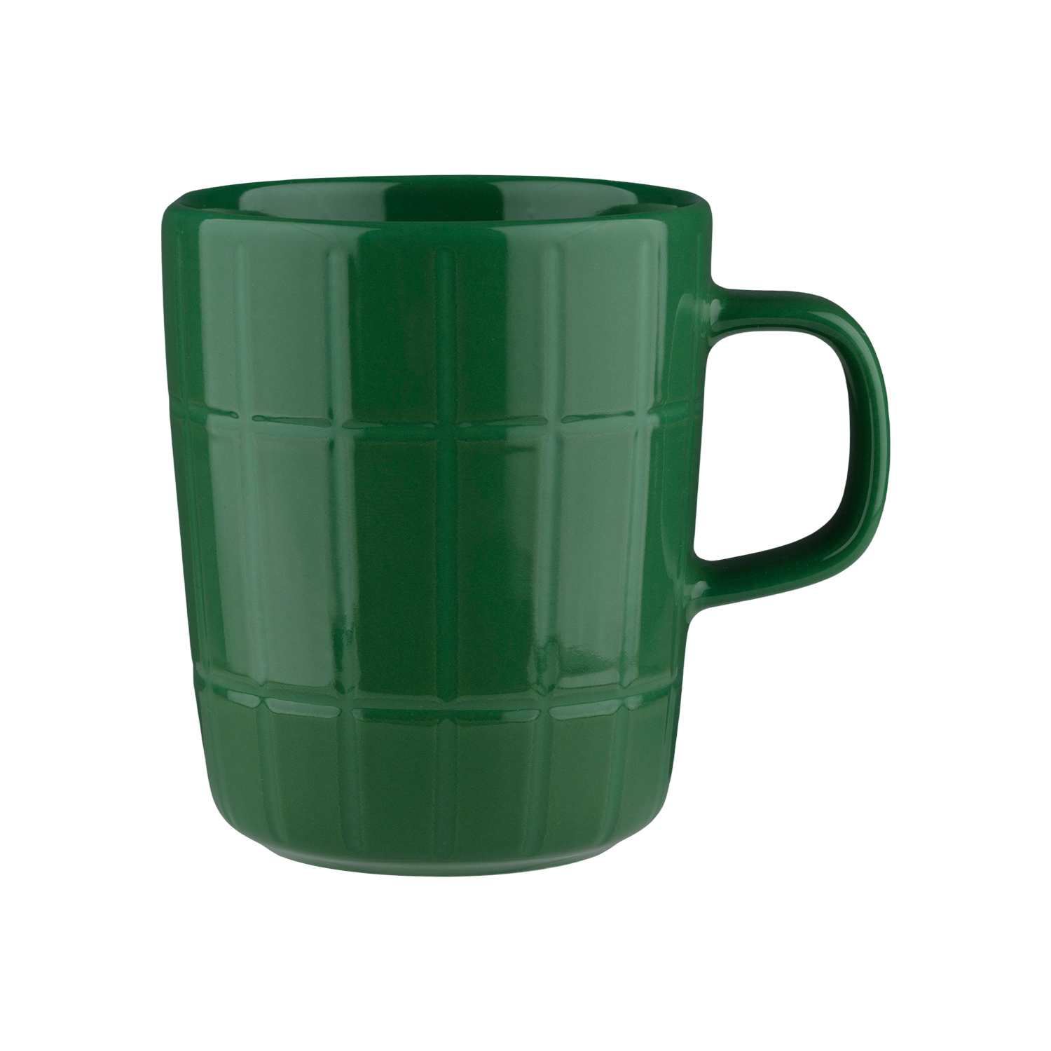 "Marimekko Tiiliskivi Mug, dark green"