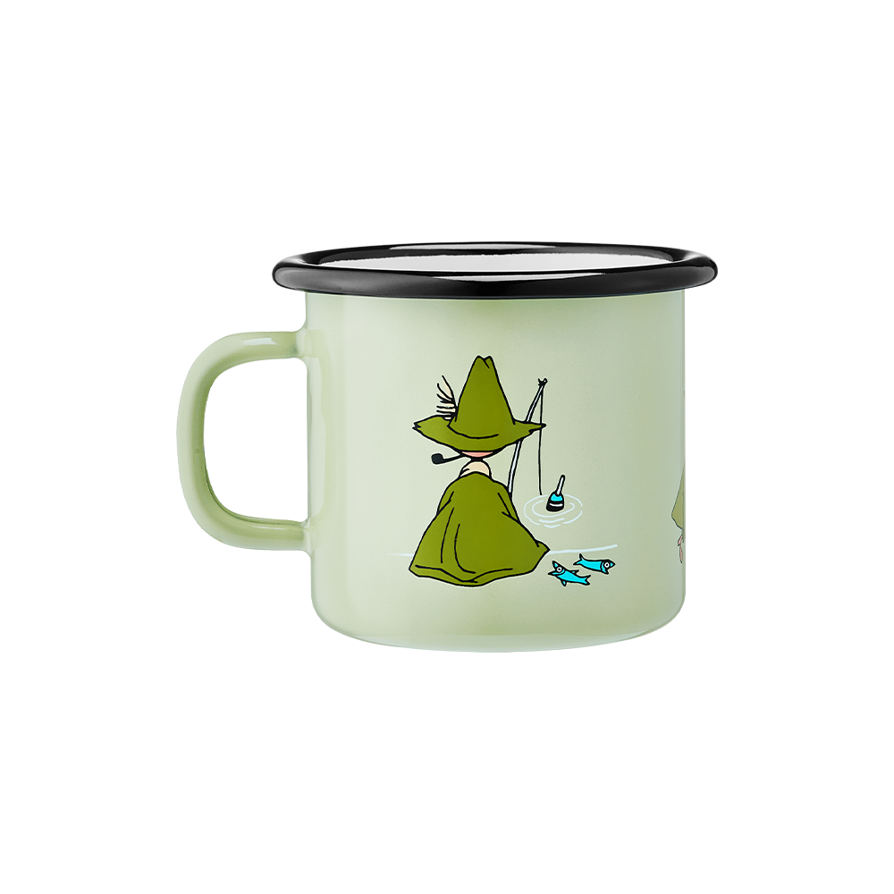 Muurla Moomin Snufkin Enamel Children's Mug