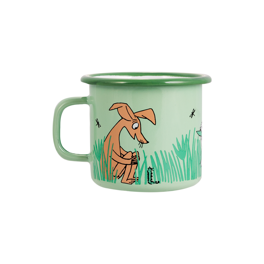 Muurla Moomin Friends Green Enamel Children's Mug