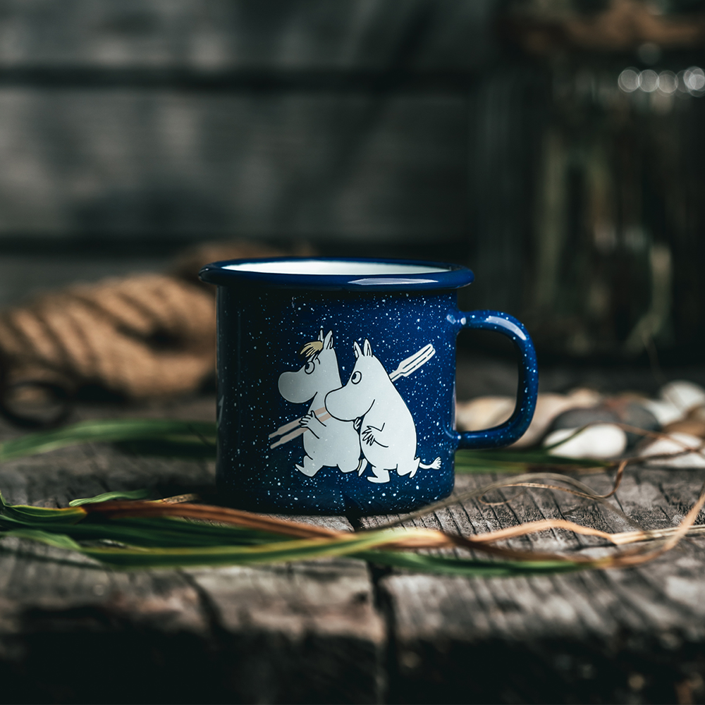 Muurla Moomin Sailors Enamel Children's Mug