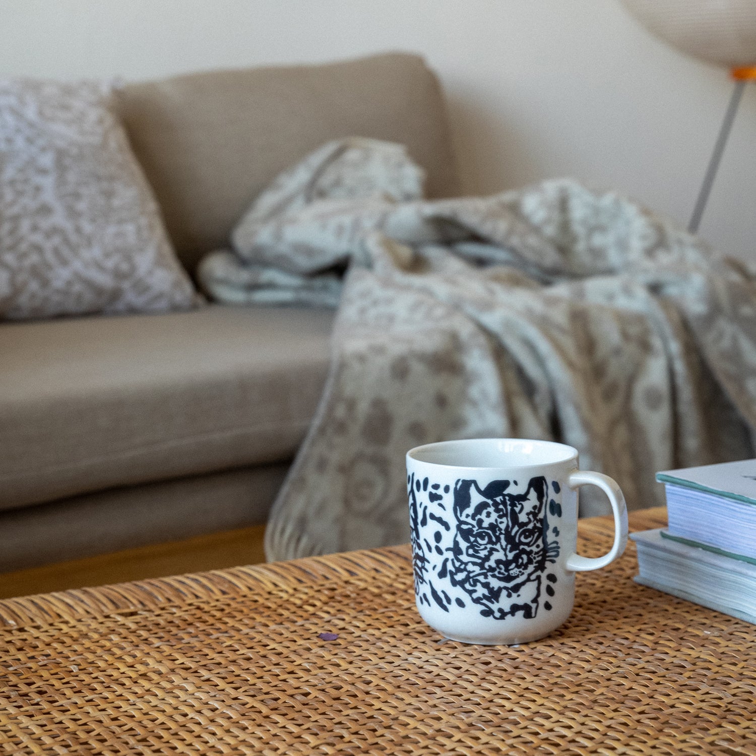 Pentik Villikissa Tuntu Mug