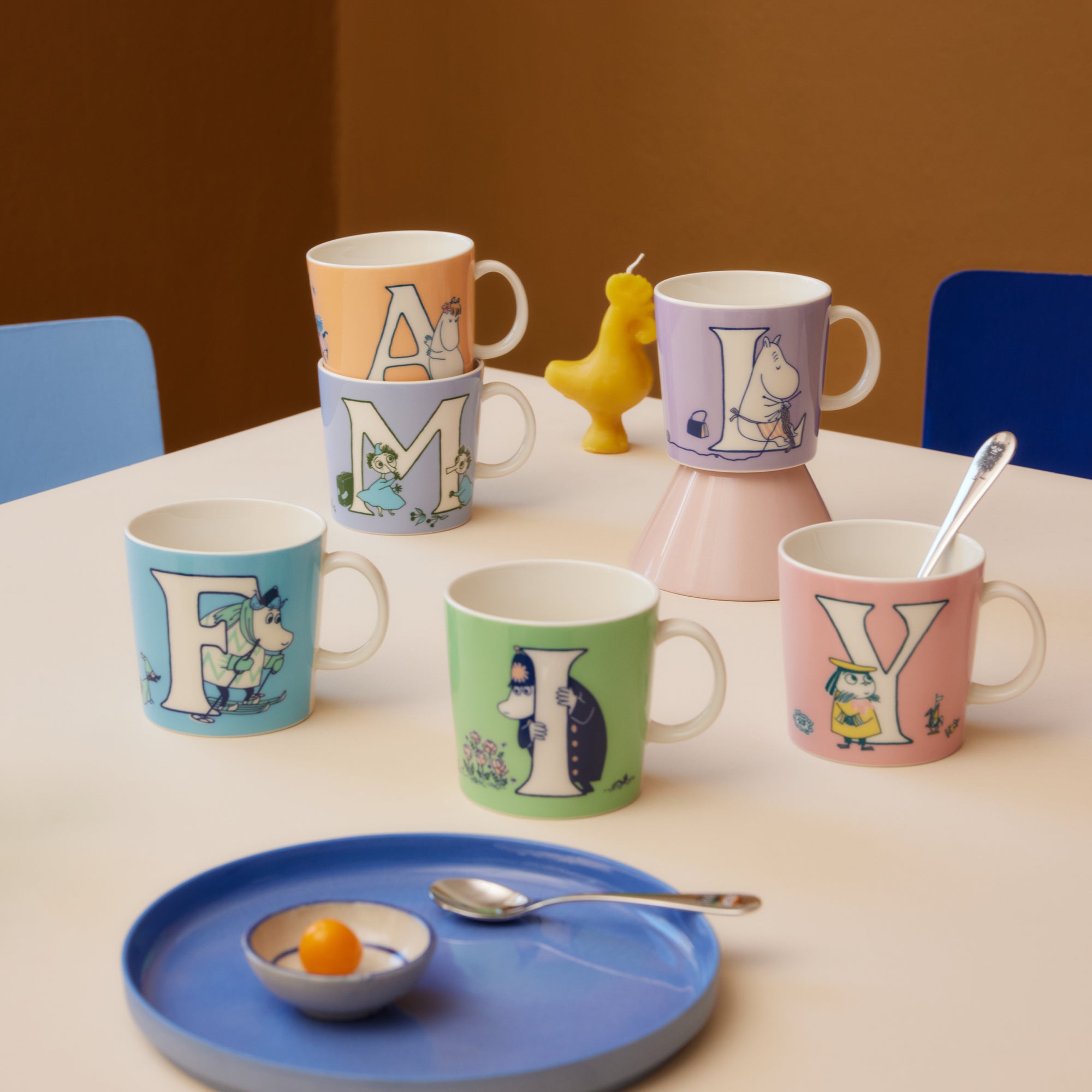 Arabia Moomin ABC Large Mug - A