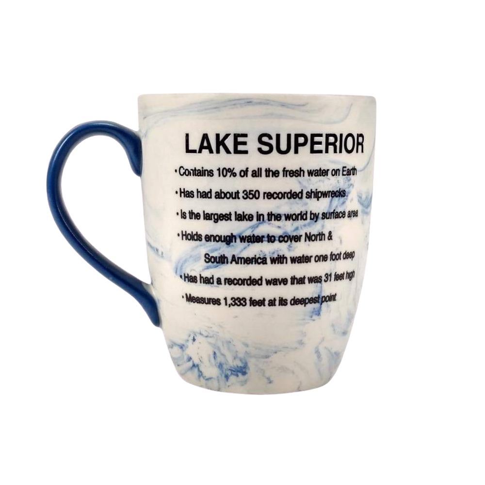 Lake Superior Marbled Coffee Mug