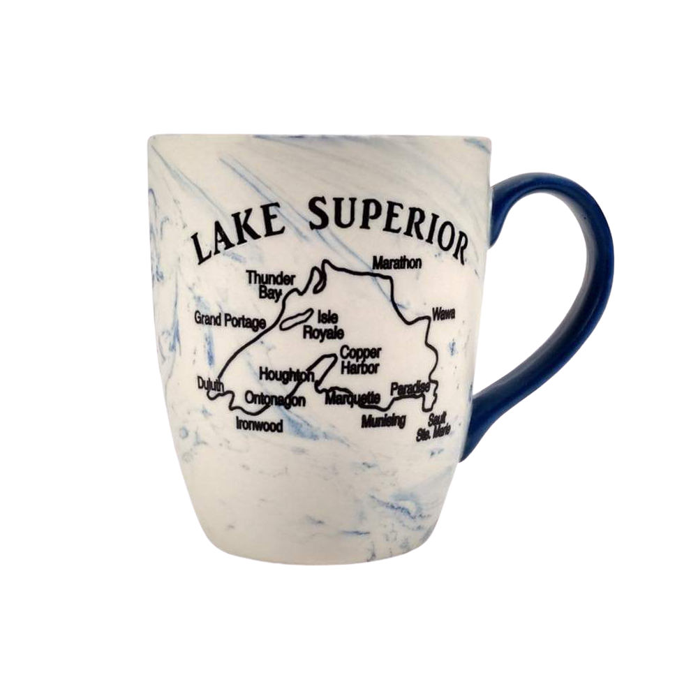 Lake Superior Marbled Coffee Mug