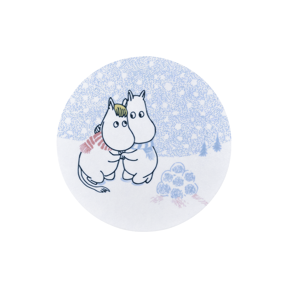 Muurla Moomin Let It Snow Coaster