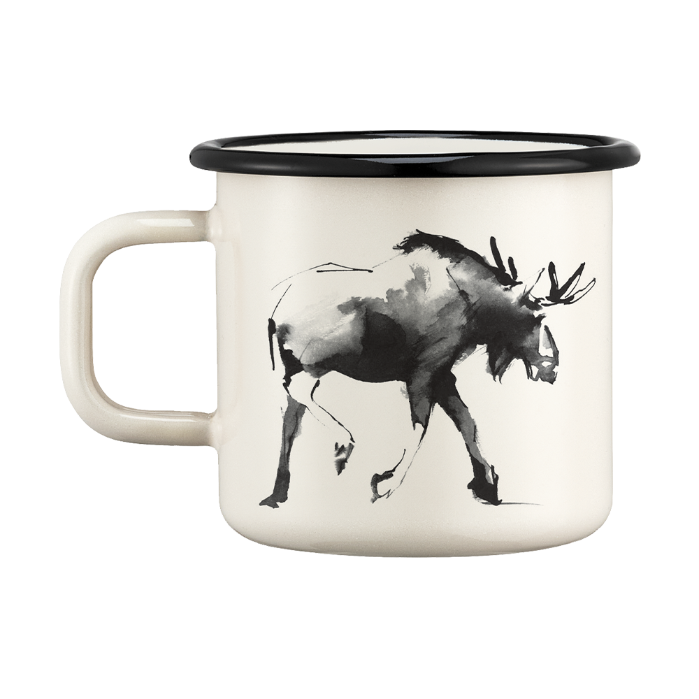 Muurla Teemu J?rvi Moose Enamel Mug