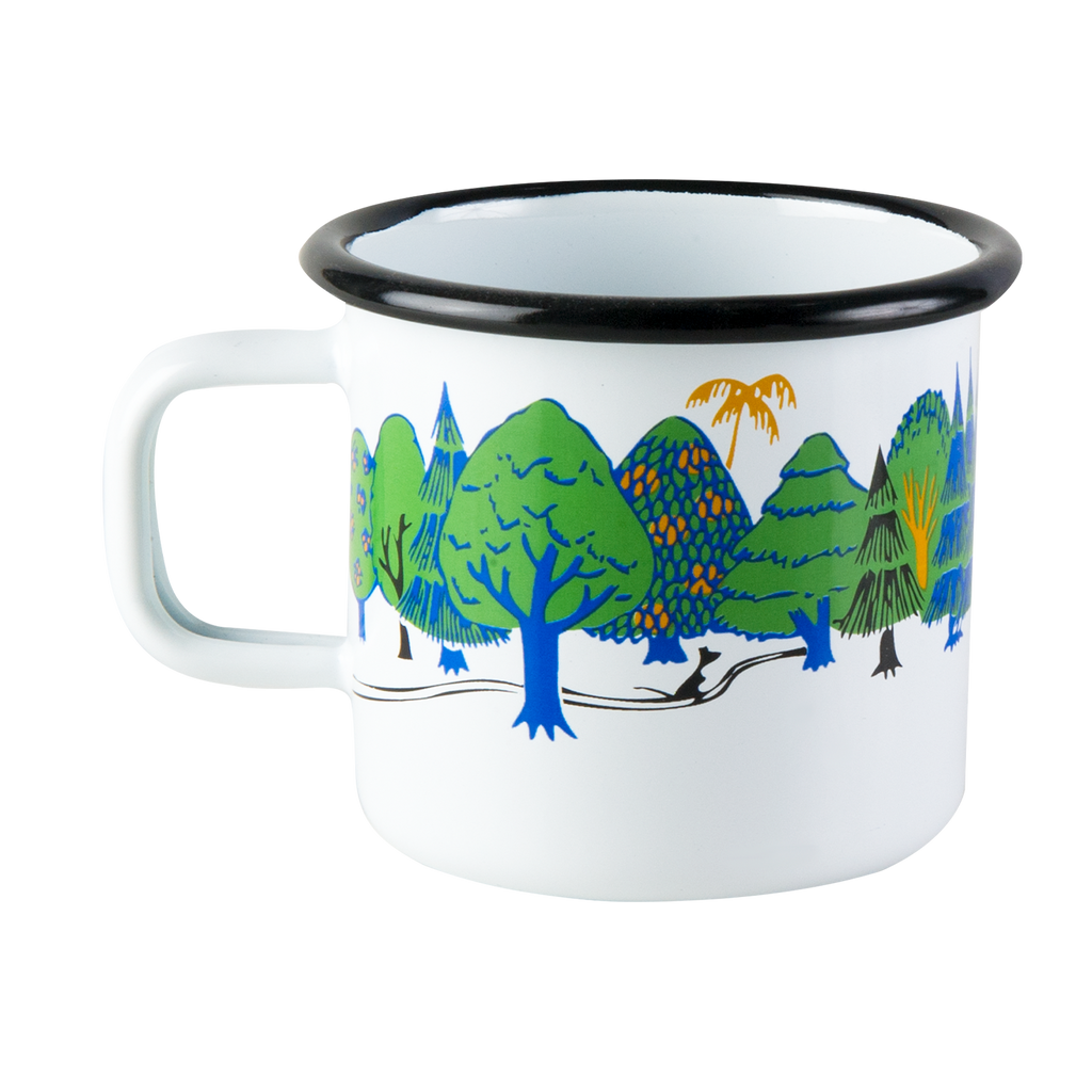 Muurla Moomin Enamel Mug Moominvalley