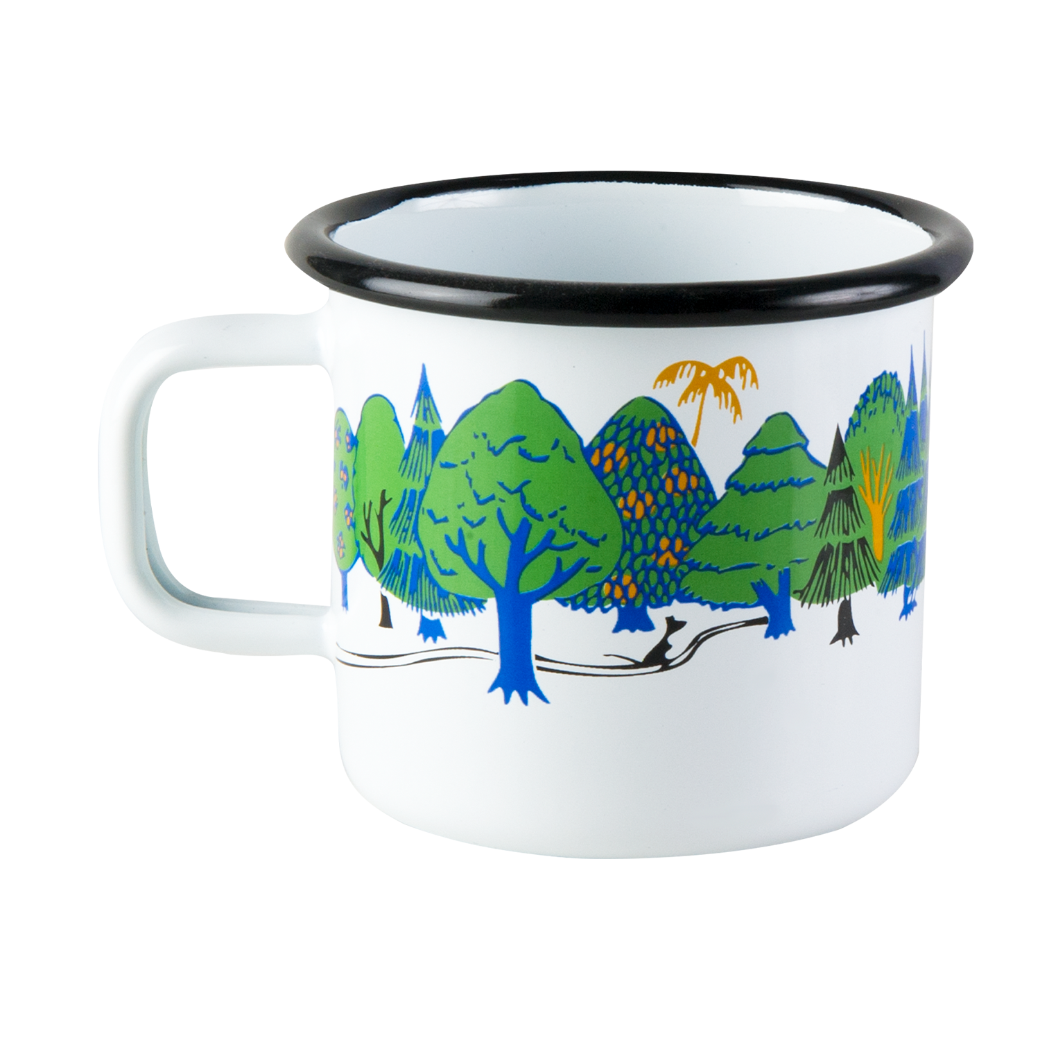 Muurla Moomin Enamel Mug Moominvalley