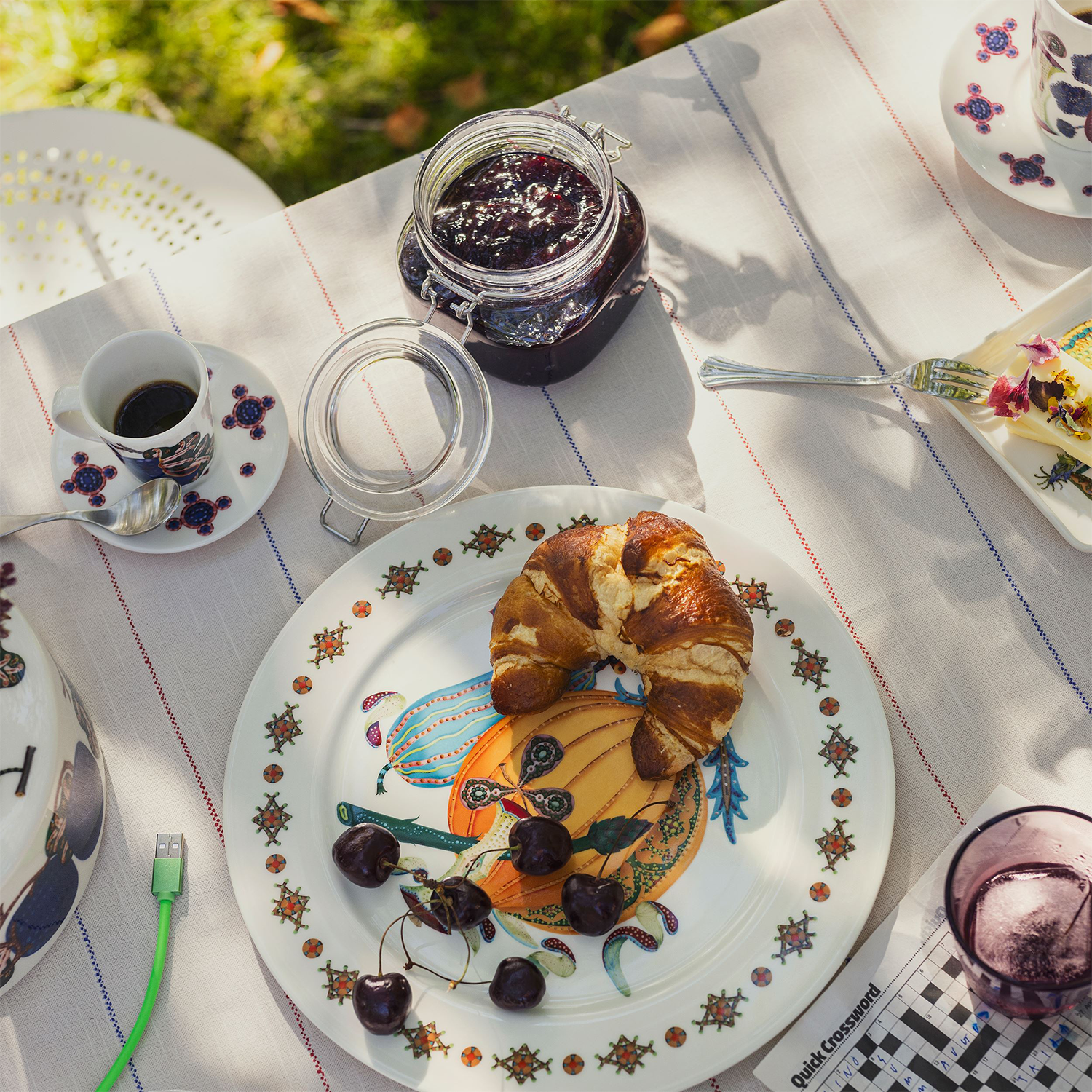 iittala Taika Sato Espresso Saucer